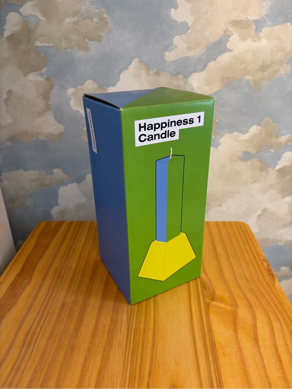 Happiness 1 Wax Candle, New in box